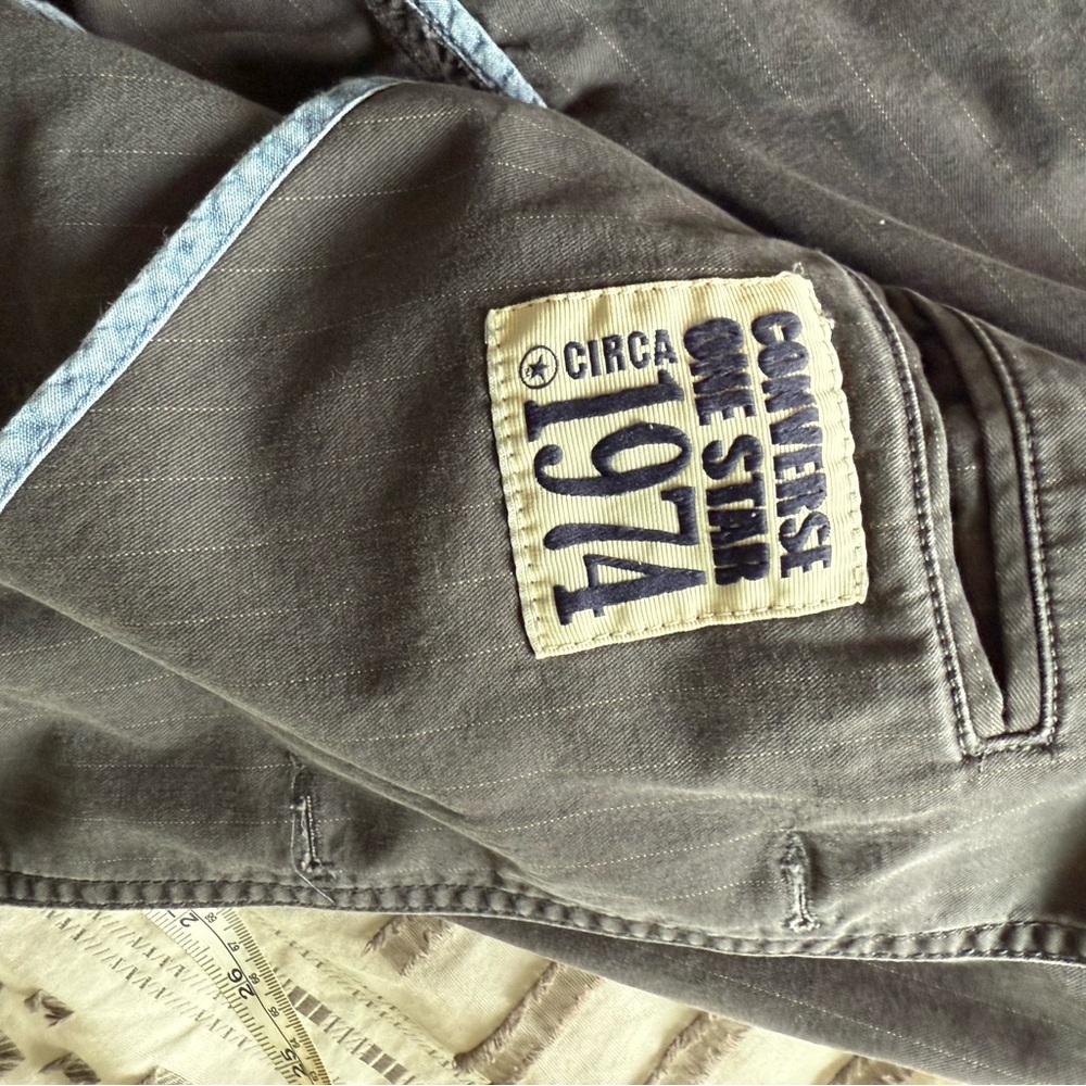 Converse One Star Gray Button-Up jacket - image 2